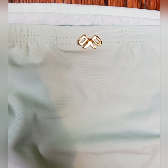 PILYQ NWT Azura Smoked Mint Green Bandeau & Smoked Teeny Bikini Bottom Set Sz L - Picture 13 of 15